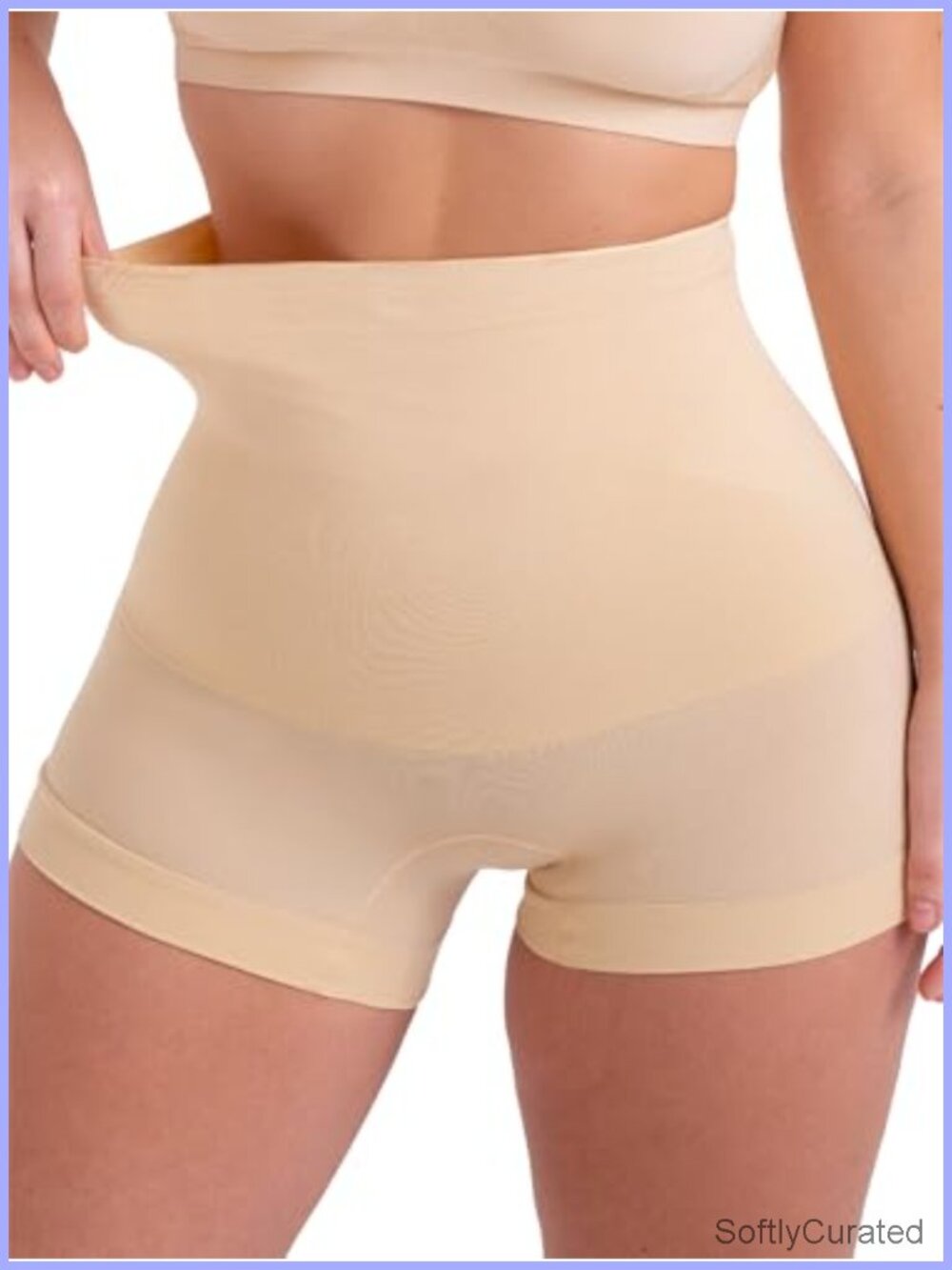 High-Waisted Firm Tummy Control Boyshort Shapewear Shorts